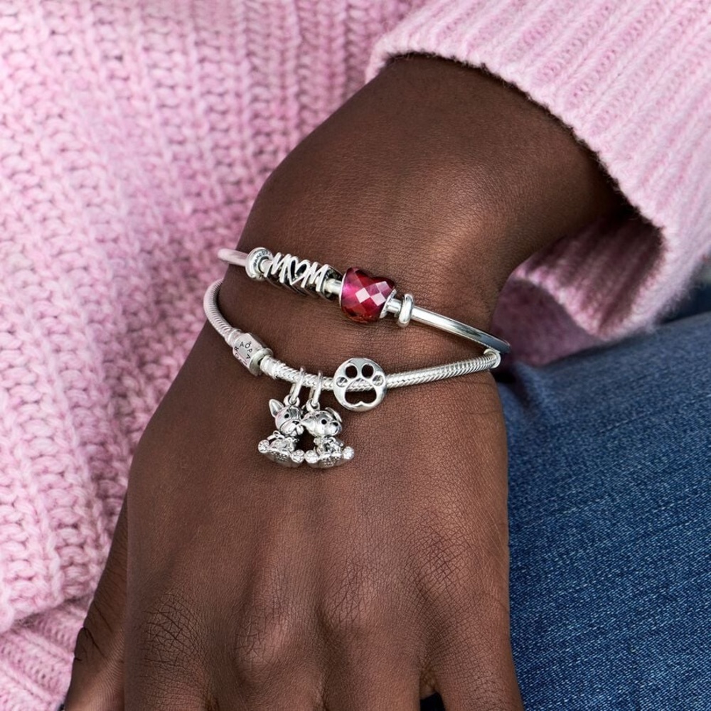 NEW Pandora Openwork Paw Print Charm